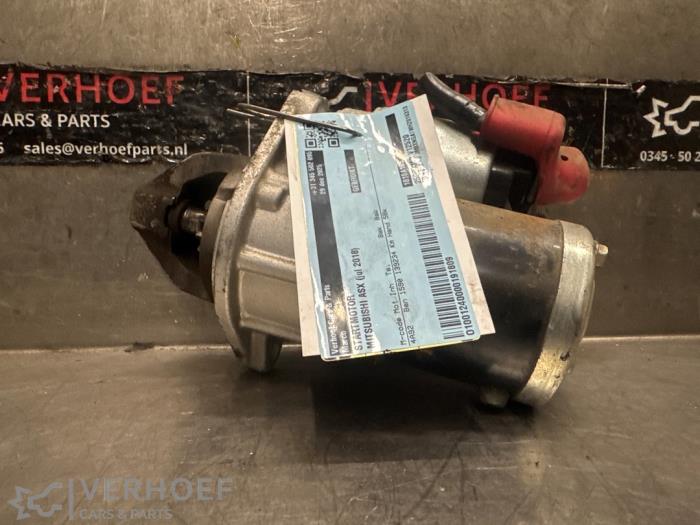 Usagé Démarreur Mitsubishi ASX 1.6 MIVEC 16V Prix € 35,00 Règlement à la marge proposé par Verhoef Cars & Parts