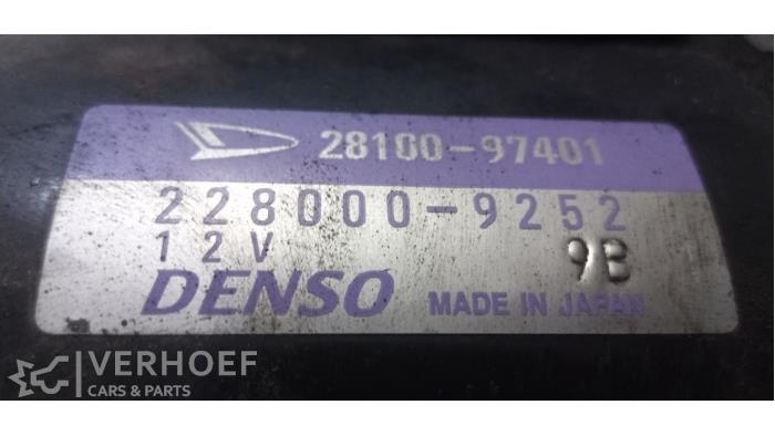 Gebrauchte Anlasser Daihatsu Terios (J1) 1.3 16V DVVT 4x4 Preis € 30,00 Margenregelung angeboten von Verhoef Cars & Parts