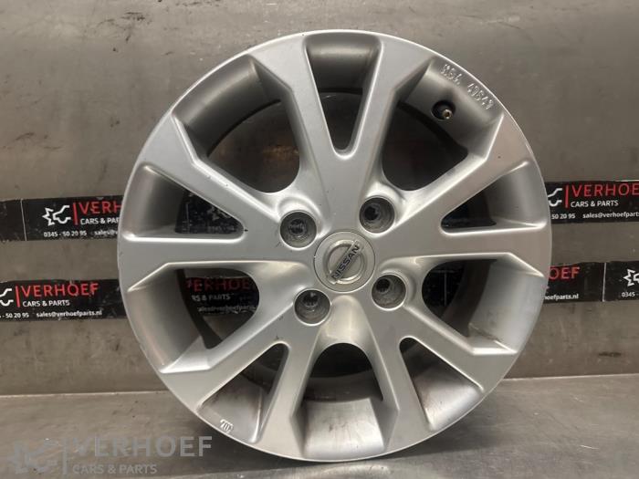 Używane Obrecz Nissan Pixo (D31S) 1.0 12V Cena € 75,00 Procedura marży oferowane przez Verhoef Cars & Parts