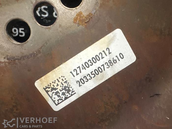 Used Flywheel Mercedes C Estate (S205) C-180 1.5 EQ Boost Price on request offered by Verhoef Cars & Parts