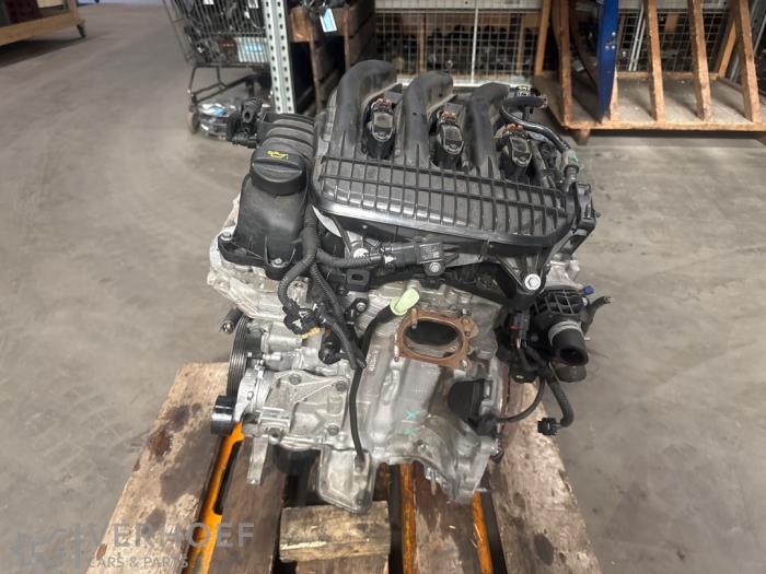 Engine Peugeot 208 II (UB/UH/UP), 2019 1.2 Vti 12V PureTech 75, Hatchback, 4-dr, Petrol, 1.199cc, 55kW (75pk), FWD, EB2FAD; HMH, 2019-06, UPHMH (Used)