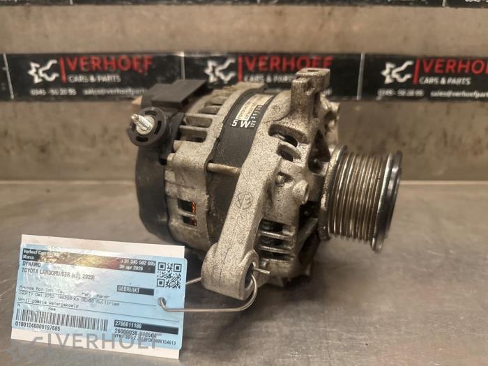 Used Dynamo Toyota Land Cruiser (J15) 2.8 D-4D 16V Price € 181,50 Inclusive VAT offered by Verhoef Cars & Parts