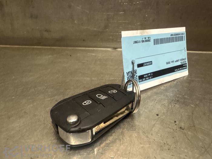 Usados Llave Citroen Jumpy 2.0 Blue HDI 180 Precio de solicitud ofrecido por Verhoef Cars & Parts