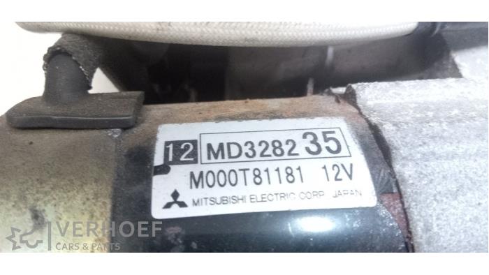 Gebrauchte Anlasser Mitsubishi Space Wagon (N8/N9) 2.0 16V GDI Preis € 40,00 Margenregelung angeboten von Verhoef Cars & Parts