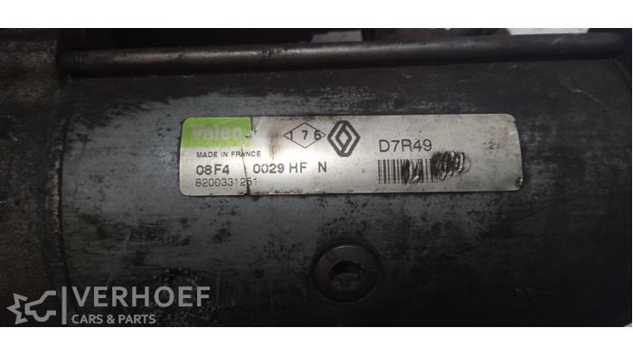 Usagé Démarreur Renault Espace (JK) 1.9 dCi Grand Espace Prix sur demande proposé par Verhoef Cars & Parts