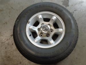 Used Wheel + tyre Ssang Yong Korando Cabrio (KJ) 2.9 D Price on request offered by Verhoef Cars & Parts