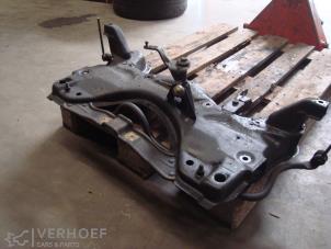 Subframe from a Peugeot 206 (2A/C/H/J/S) 1.4 HDi 2006