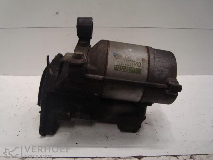 Used Starter Toyota Corolla (E11) 2.0 D Price on request offered by Verhoef Cars & Parts
