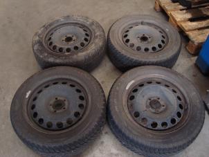 Used Wheel + winter tyre Volkswagen Golf IV (1J1) 2.0 Price on request offered by Verhoef Cars & Parts