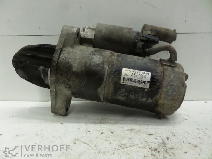Used Starter Mitsubishi Colt Price € 30,00 Margin scheme offered by Verhoef Cars & Parts