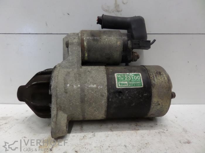 Gebrauchte Anlasser Hyundai Coupe 2.0i 16V Preis € 30,00 Margenregelung angeboten von Verhoef Cars & Parts