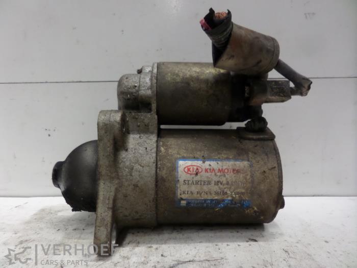 Begagnade Startmotor Kia Rio (DC22/24) 1.3 Pris € 30,00 Marginaltabell erbjuds av Verhoef Cars & Parts