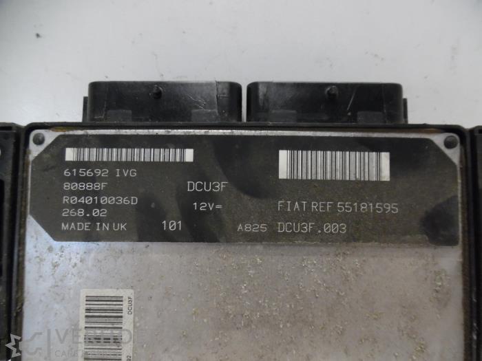 Engine management computer from a Fiat Doblo Cargo (223) 1.9 D 2003