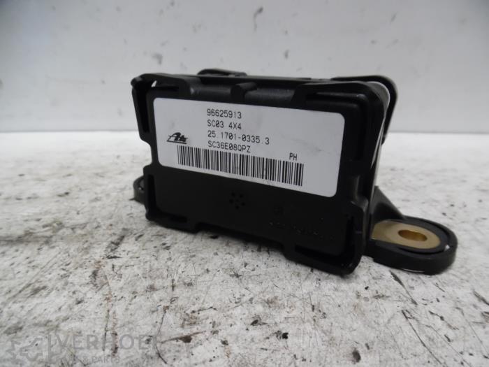 Begagnade Esp Duo-sensor Chevrolet Captiva (C100) 2.4 16V 4x4 Pris € 50,00 Marginaltabell erbjuds av Verhoef Cars & Parts