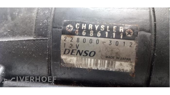 Used Starter Chrysler Voyager/Grand Voyager 2.4i 16V Price on request offered by Verhoef Cars & Parts
