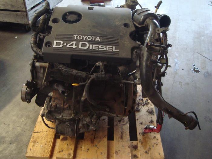 Motor de un Toyota Avensis Verso (M20) 2.0 D-4D 16V 2004