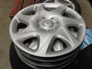 Used Wheel + tyre Mazda 323 Fastbreak (BJ14) 1.5 LX,GLX 16V Price on request offered by Verhoef Cars & Parts