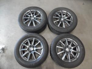 Used Set of sports wheels Mitsubishi Outlander (CU) 2.0 16V 4x2 Price on request offered by Verhoef Cars & Parts