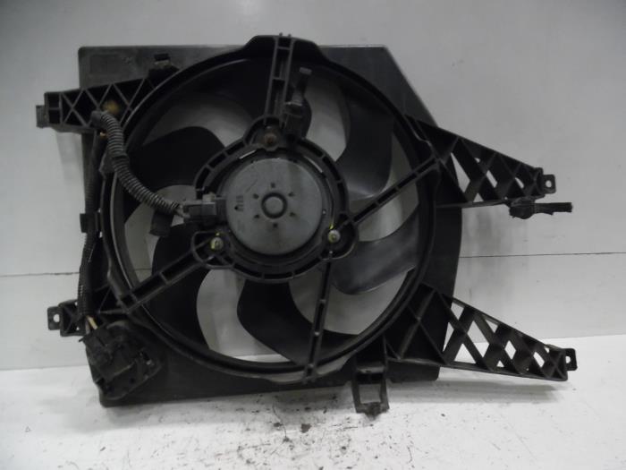 Cooling fans from a Renault Twingo II (CN) 1.2 2008