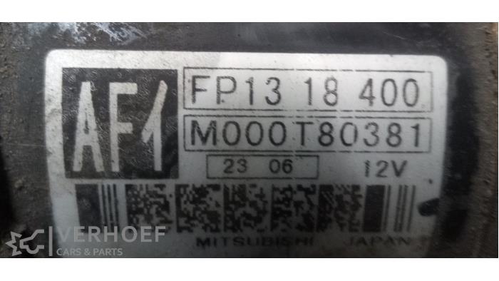 Used Starter Mazda Premacy 2.0 16V Price € 30,00 Margin scheme offered by Verhoef Cars & Parts