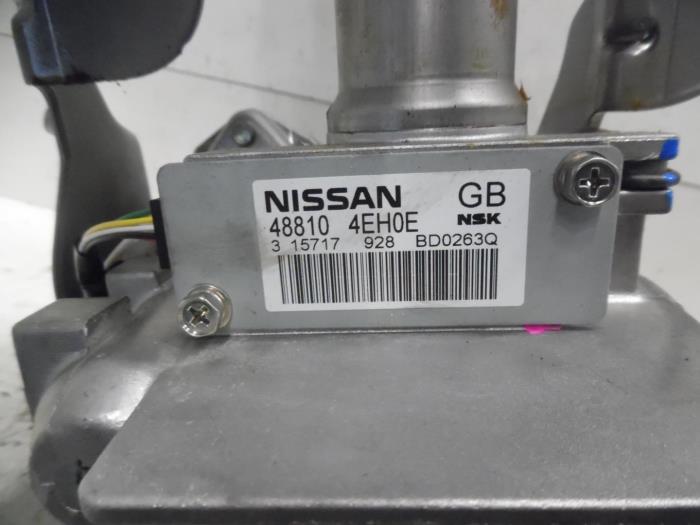 Dirección asistida eléctrica de un Nissan Qashqai (J11) 1.2 DIG-T 16V 2015