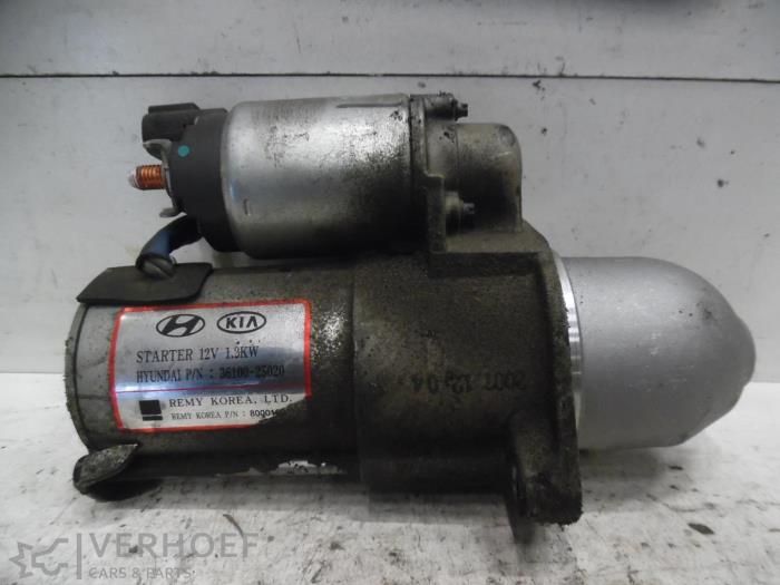 Gebrauchte Anlasser Kia Carens III (FG) 2.0i CVVT 16V Preis € 30,00 Margenregelung angeboten von Verhoef Cars & Parts