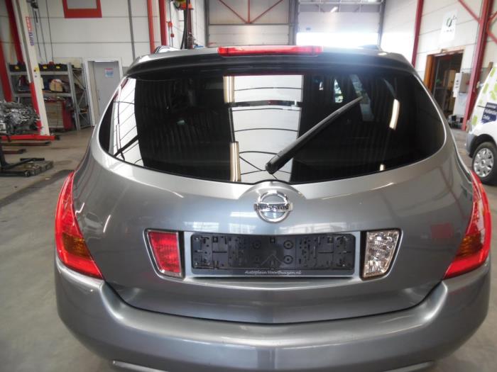 Used Nissan Murano 3 5 V6 24v 4x4 Tailgate Colour Code K21 Verhoef Cars Parts Waal Proxyparts Com