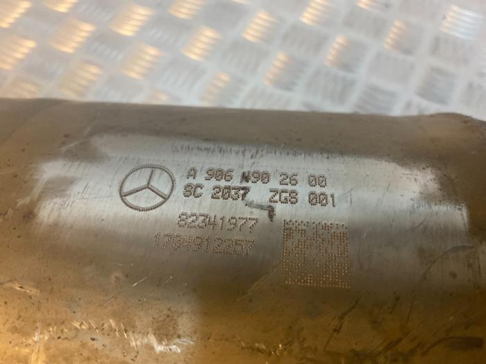 Filtr czastek stalych z Mercedes-Benz Sprinter 3,5t (906.63) 314 CDI 16V 2017