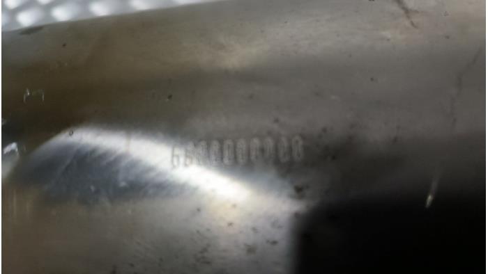 Filtre à particules d'un Peugeot Boxer (U9) 2.0 BlueHDi 130 2019