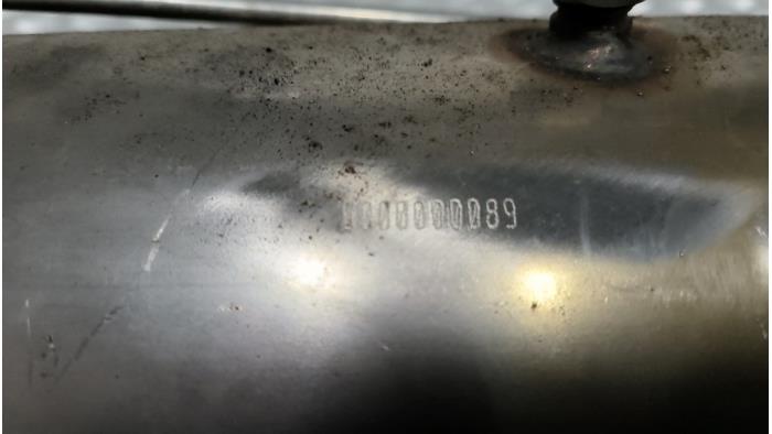 Filtre à particules d'un Peugeot Boxer (U9) 2.0 BlueHDi 130 2019