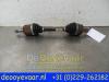 Front drive shaft, left from a Opel Cascada, 2013 / 2019 1.6 SIDI Eco Turbo 16V, Convertible, Petrol, 1.598cc, 125kW (170pk), FWD, A16XHT, 2013-03 / 2015-06 2014