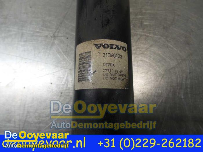 Rear shock absorber, left from a Volvo V60 I (FW/GW) 2.4 D6 20V Plug-in Hybrid AWD 2013