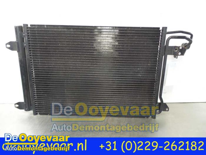 Air conditioning condenser from a Volkswagen Golf VI (5K1) 2.0 GTI 16V 2014