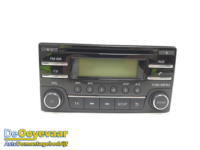 Radio CD Spieler van een Nissan Micra (K13) 1.2 12V 2016