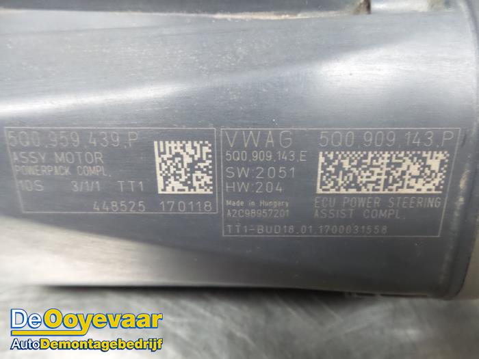 Electric power steering unit Volkswagen Touran 2.0 TDI 150 5Q0959439P