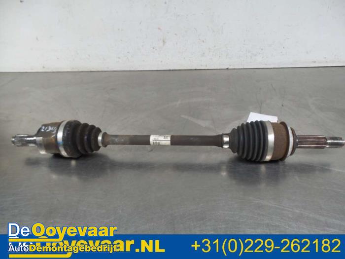 Front drive shaft, left from a Kia Picanto (JA) 1.0 12V 2017