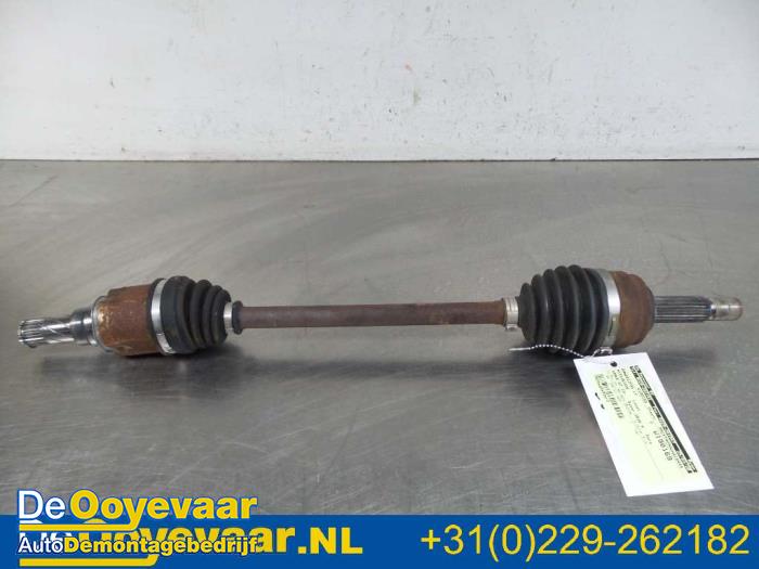 Front drive shaft, left from a Mitsubishi Space Star (A0) 1.0 12V 2016