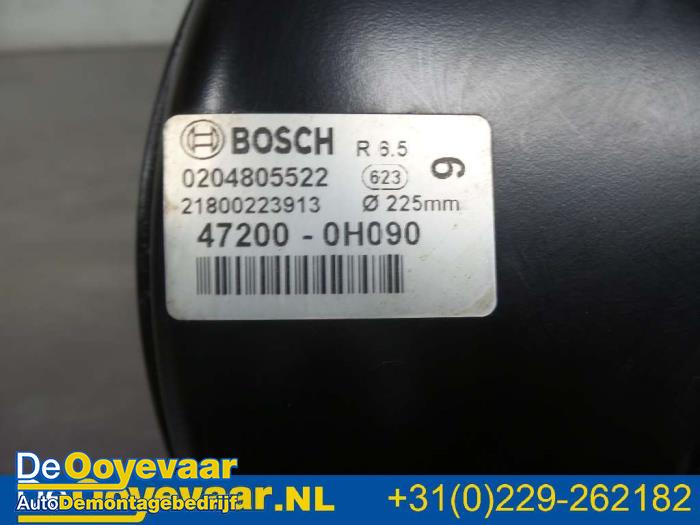 Begagnade Bromsservo Peugeot 108 1.0 12V Pris € 15,00 Marginaltabell erbjuds av Autodemontagebedrijf De Ooyevaar