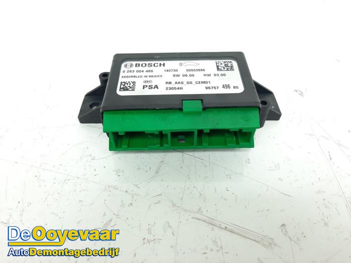 Begagnade PDC-modul Citroen C4 Cactus (0B/0P) 1.2 PureTech 82 12V Pris € 9,99 Marginaltabell erbjuds av Autodemontagebedrijf De Ooyevaar