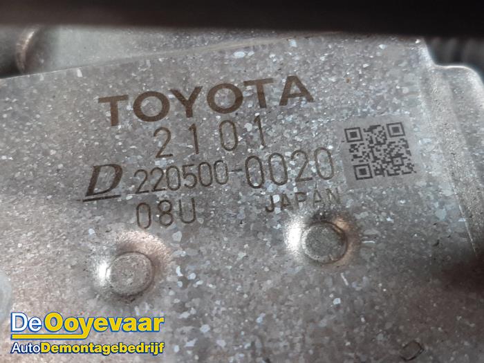 Moteur d'un Toyota Yaris III (P13) 1.5 16V Hybrid 2017