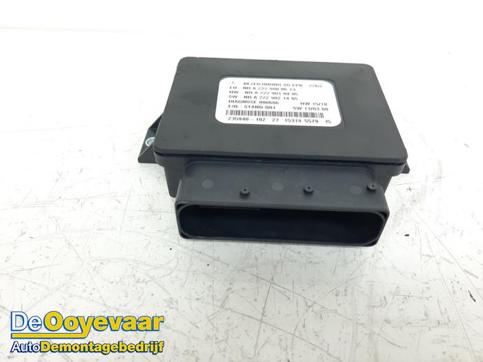 Parking brake module Mercedes C Estate C-63 AMG S,Edition 1 4.0 V8 ...