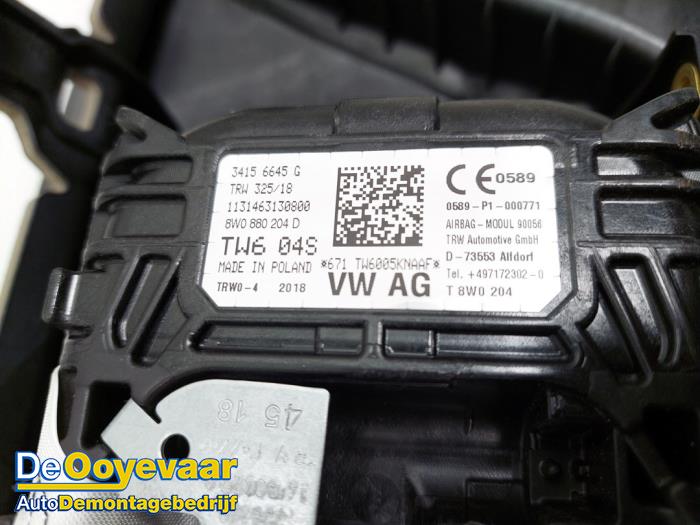 Airbag De Volant AUDI A4 B9 8W - Référence 8W0880201 - Occasion En Très Bonne Condition