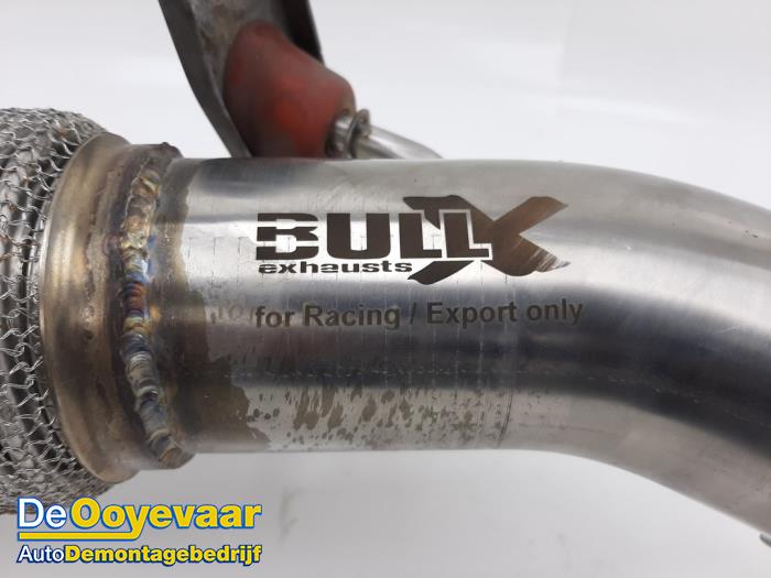Exhaust front section from a Audi A3 Sportback (8VA/8VF) 1.8 TFSI 16V 2013