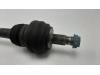 Drive shaft, rear right from a Mercedes-Benz C (W205) C-180 1.6 16V 2015