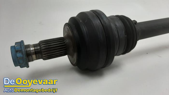 Drive shaft, rear left from a Mercedes-Benz C (W205) C-180 1.6 16V 2015