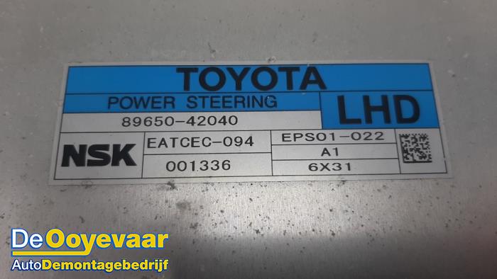 Sterownik wspomagania kierownicy z Toyota RAV4 (A3) 2.2 D-CAT 16V 4x4 2007