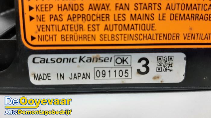 Cooling fans from a Mitsubishi ASX 1.8 DI-D HP MIVEC 16V 2010