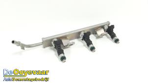 Used Fuel injector nozzle Mitsubishi Space Star (A0) 1.2 12V Price € 49,99 Margin scheme offered by Autodemontagebedrijf De Ooyevaar