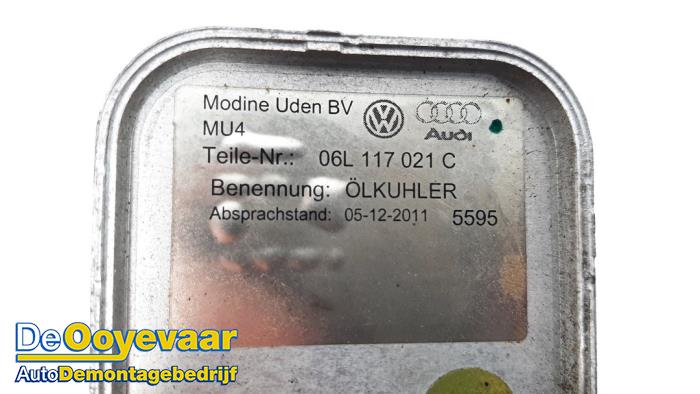 Refroidisseur d'huile d'un Audi A4 (B8) 1.8 TFSI 16V 2012