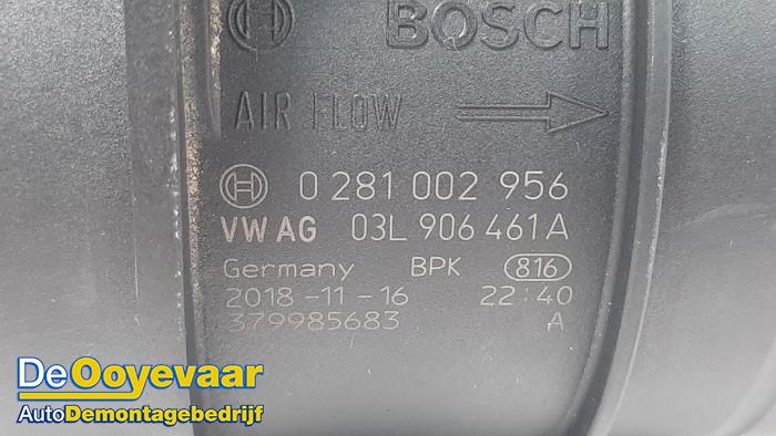 Compteur de masse d'air d'un Audi A4 Avant (B9) 2.0 40 TDI 16V 2017